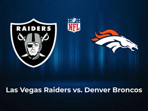 raiders vs broncos prediction|Broncos vs Raiders Predictions & Best Bets .